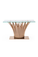 Rosegold Base Console Table | OROA Modern Paxton | Oroatrade.com