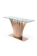 Rosegold Base Console Table | OROA Modern Paxton | Oroatrade.com