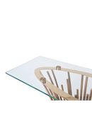 Rosegold Base Console Table | OROA Modern Paxton | Oroatrade.com