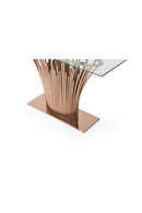 Rosegold Base Console Table | OROA Modern Paxton | Oroatrade.com