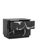 Matte Brown 2-Drawer Nightstand | OROA Modern Aspen | Oroatrade.com