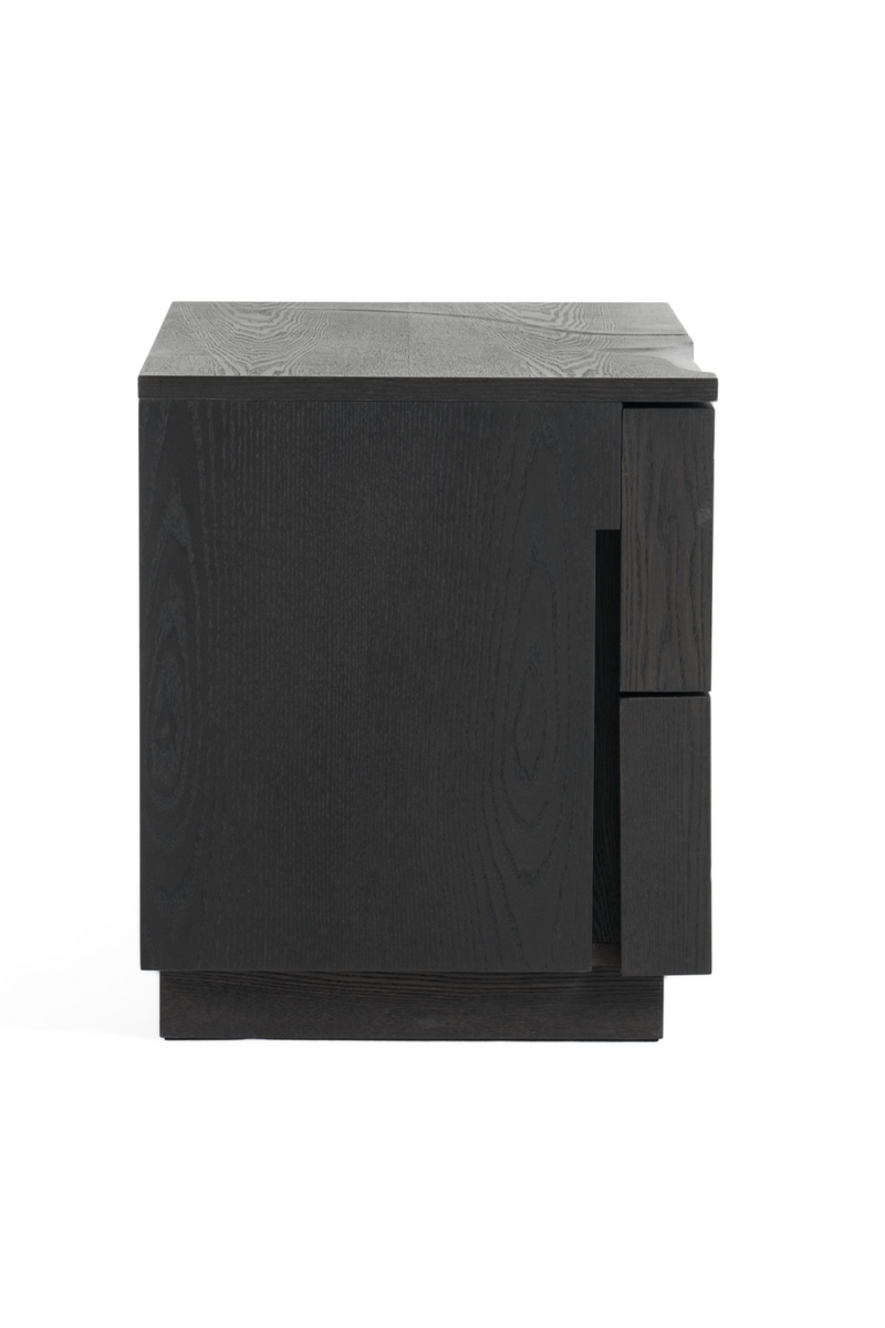 Matte Brown 2-Drawer Nightstand | OROA Modern Aspen | Oroatrade.com