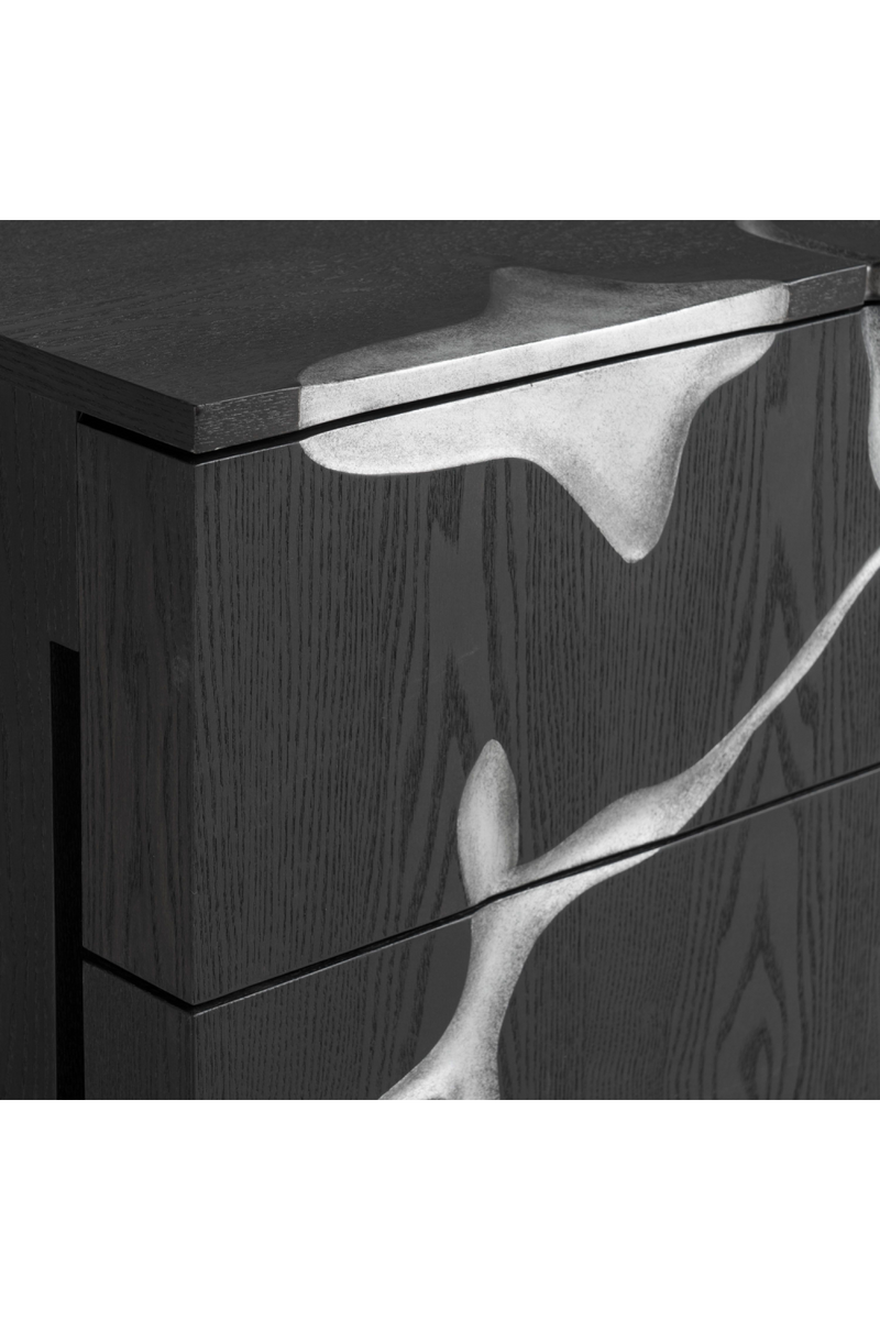 Matte Brown 2-Drawer Nightstand | OROA Modern Aspen | Oroatrade.com