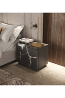 Matte Brown 2-Drawer Nightstand | OROA Modern Aspen | Oroatrade.com