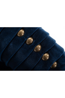 Blue Velvet Sofa | OROA Modern Palomar | Oroatrade.com