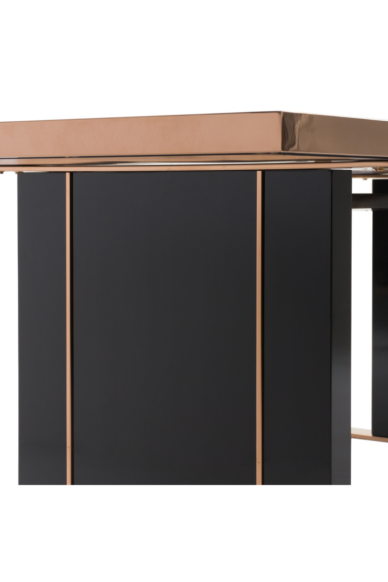 Black Gloss Dining Table | OROA Modern Cartier | Oroatrade.com