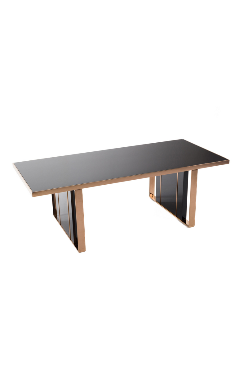 Black Gloss Dining Table | OROA Modern Cartier | Oroatrade.com