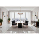 Black Gloss Dining Table | OROA Modern Cartier