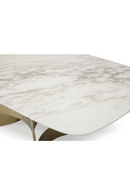White Marble Gold Dining Table | OROA Modern Marmot | Oroatrade.com