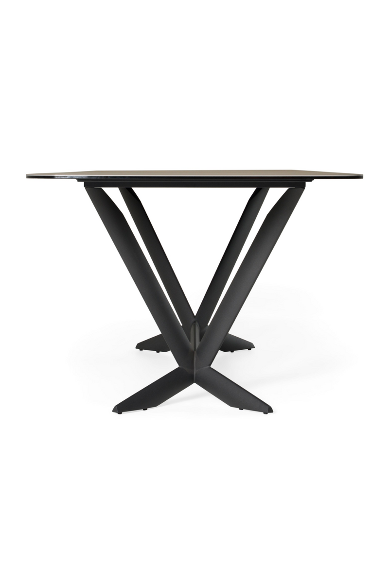 Gray Ceramic Dining Table | OROA Modern Herzog | Oroatrade.com