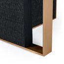 Black Ash Wood Dining Table | OROA Modern Tasha