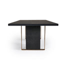 Black Ash Wood Dining Table | OROA Modern Tasha