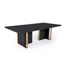 Black Ash Wood Dining Table | OROA Modern Tasha