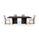 Black Ash Wood Dining Table | OROA Modern Tasha
