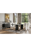 Black Ash Wood Dining Table | OROA Modern Tasha | Oroatrade.com