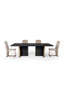 Black Ash Wood Dining Table | OROA Modern Tasha | Oroatrade.com