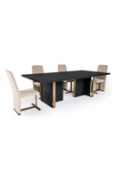 Black Ash Wood Dining Table | OROA Modern Tasha | Oroatrade.com