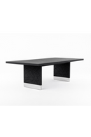 Black Ash Dining Table | OROA Modern Kenda | Cabothousefurniture.com
