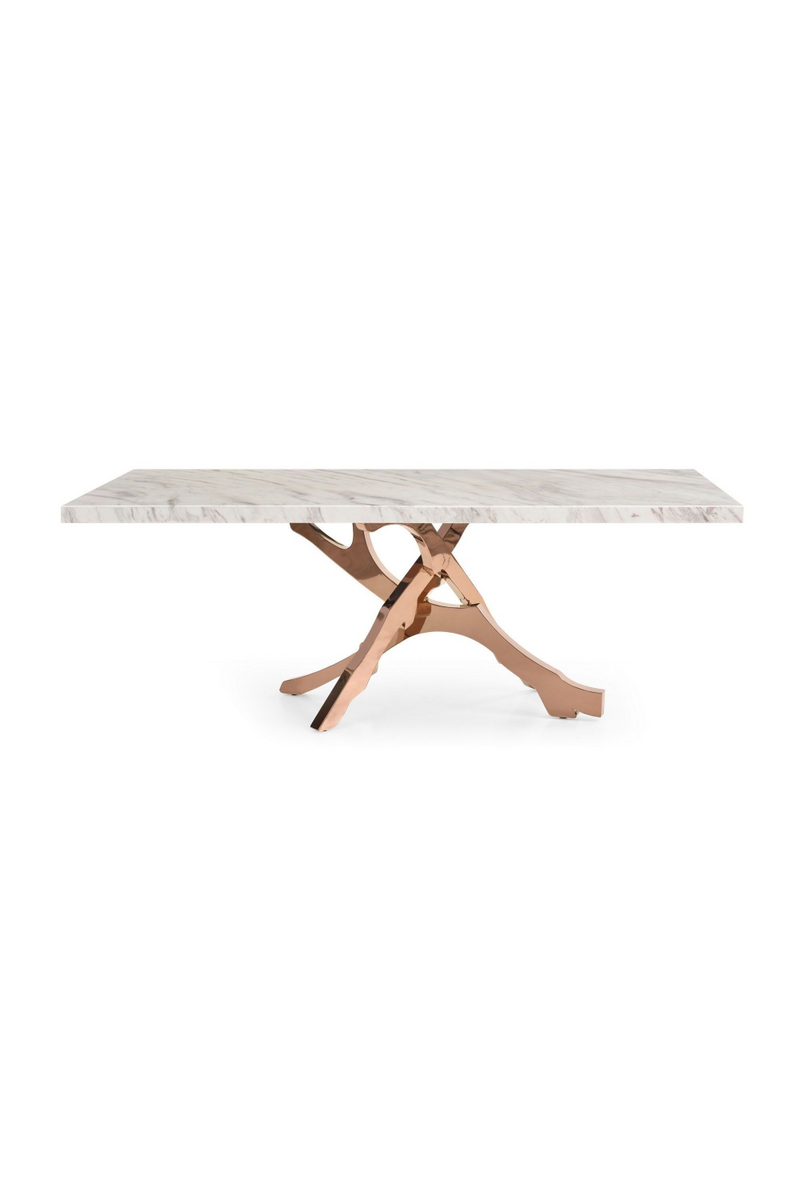 White Marble Dining Table | OROA Modern Legend | Oroatrade.com
