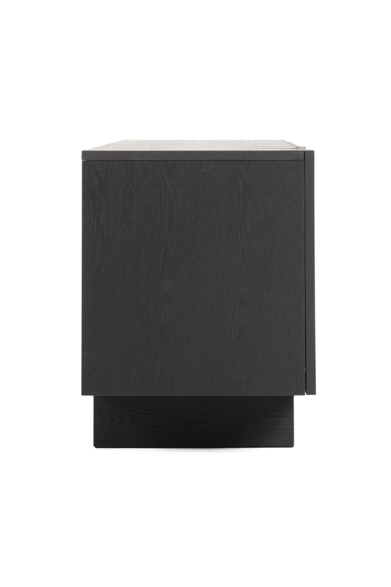 Matte Brown 4-Door TV Stand | OROA Modern Aspen | Oroatrade.com