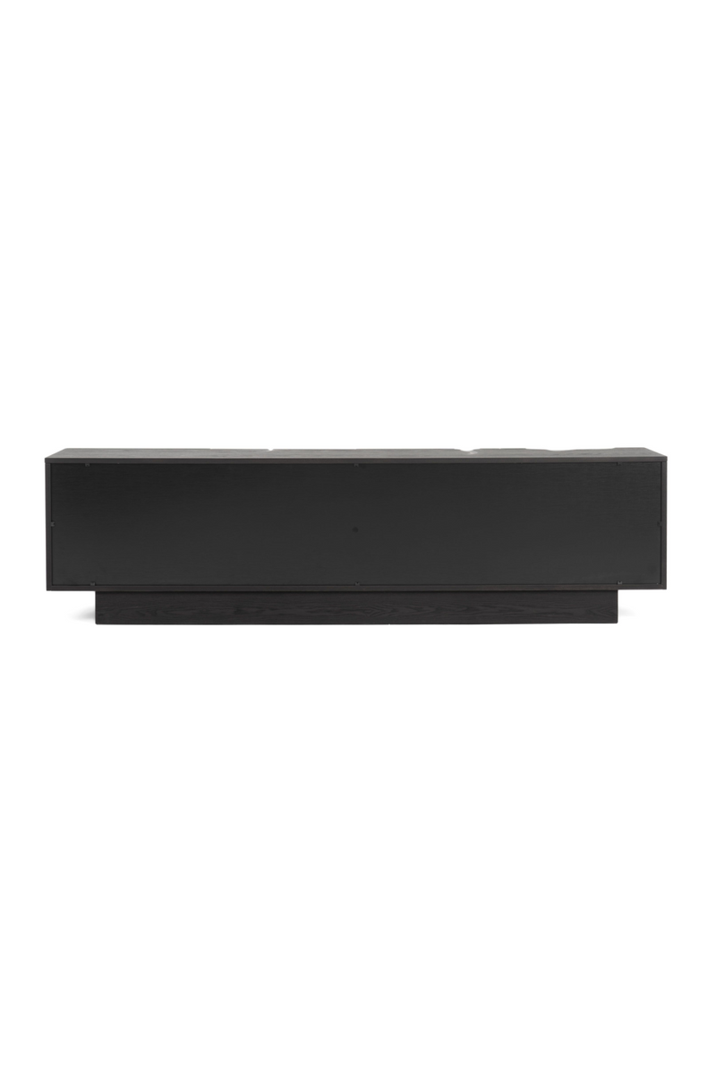 Matte Brown 4-Door TV Stand | OROA Modern Aspen | Oroatrade.com