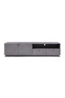 Gray Crackle TV Stand | OROA Modern Buckley | Oroatrade.com