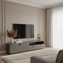 Gray Crackle TV Stand | OROA Modern Buckley | Oroatrade.com