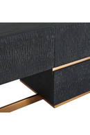 Black Ash 4-Drawer TV Stand | OROA Modern Tasha | Oroatrade.com