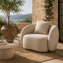 Beige Outdoor Lounge Chair | OROA Modern Tabarca