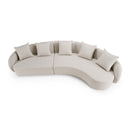 Beige Outdoor Sectional Sofa | OROA Modern Tabarca