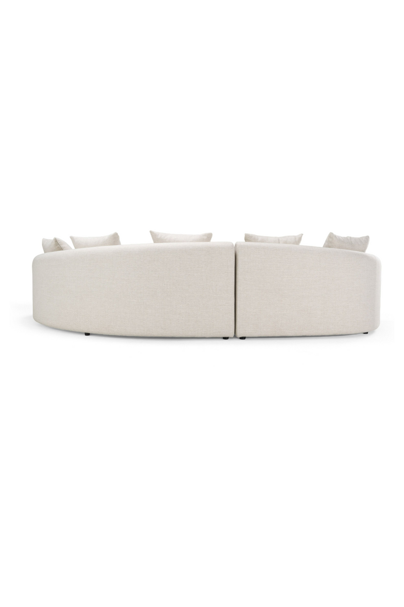 Beige Outdoor Sectional Sofa | OROA Modern Tabarca | Oroatrade.com