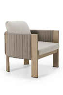 Gray Rope Outdoor Lounge Chair | OROA Modern Salvora | Oroatrade.com