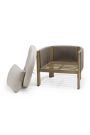 Gray Rope Outdoor Lounge Chair | OROA Modern Salvora | Oroatrade.com