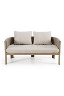 Outdoor Gray Rope Loveseat | OROA Modern Salvora | Oroatrade.com