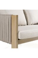 Outdoor Gray Rope Loveseat | OROA Modern Salvora | Oroatrade.com