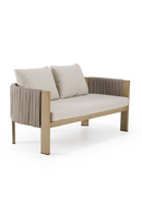 Outdoor Gray Rope Loveseat | OROA Modern Salvora | Oroatrade.com