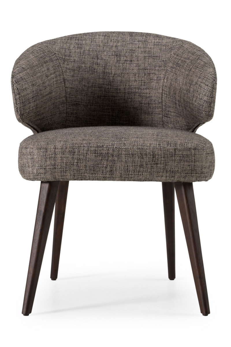 Gray Curved-Back Dining Chair | OROA Modern Carlton | Oroatrade.com