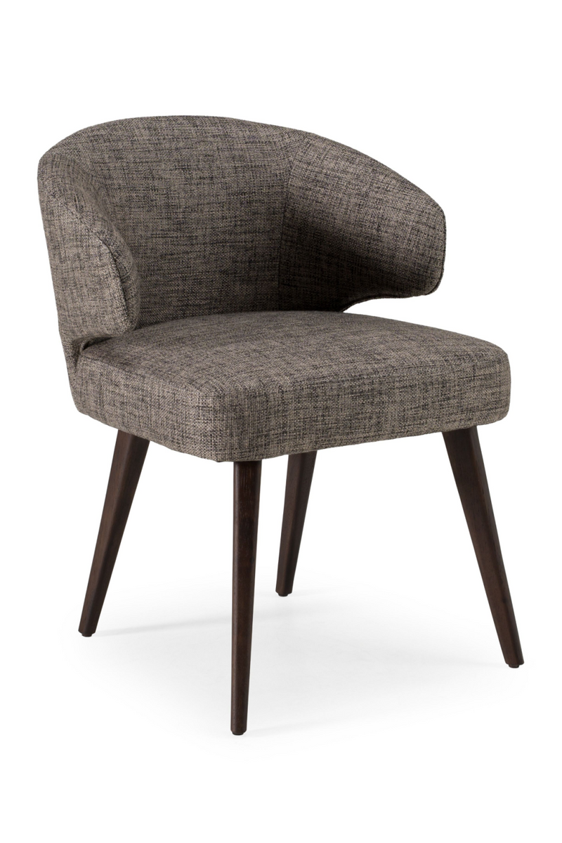 Gray Curved-Back Dining Chair | OROA Modern Carlton | Oroatrade.com