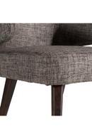 Gray Curved-Back Dining Chair | OROA Modern Carlton | Oroatrade.com