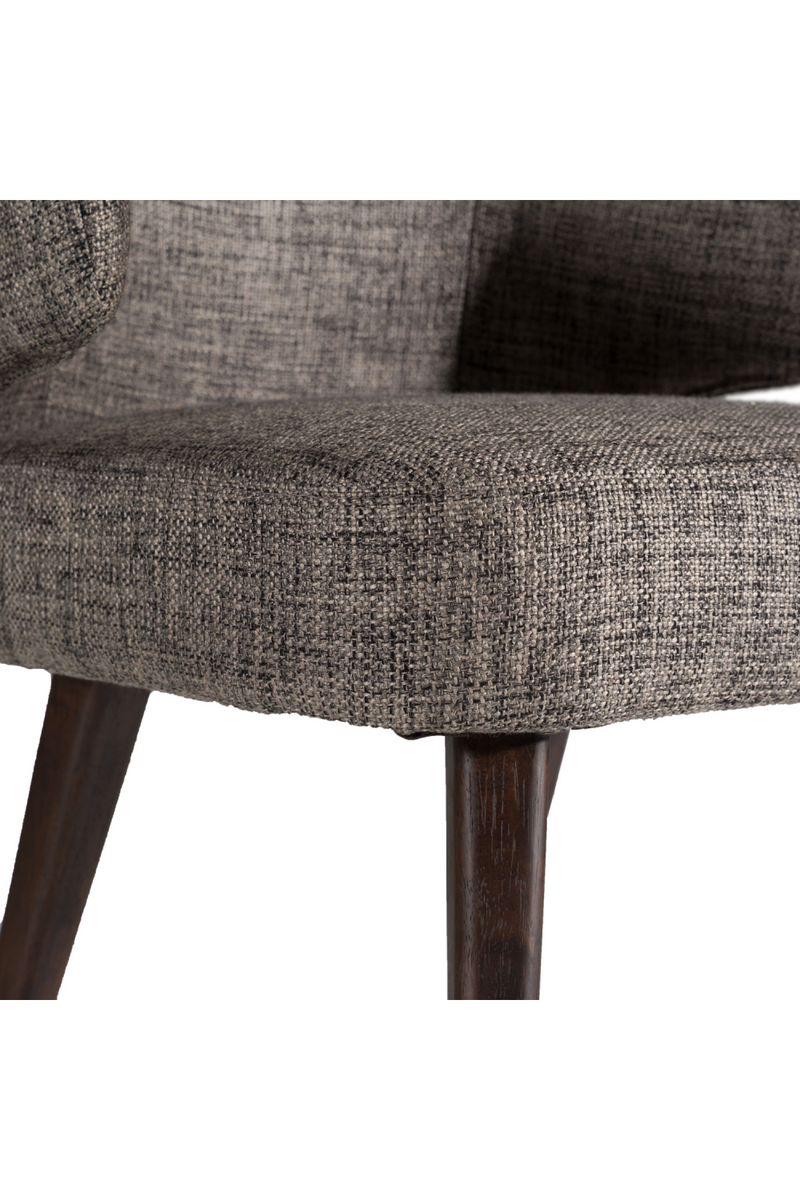 Gray Curved-Back Dining Chair | OROA Modern Carlton | Oroatrade.com