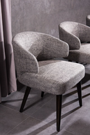 Gray Curved-Back Dining Chair | OROA Modern Carlton | Oroatrade.com
