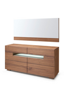 Walnut 6-Drawer LED Dresser | OROA Modern Ceres | Oroatrade.com