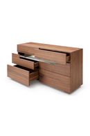 Walnut 6-Drawer LED Dresser | OROA Modern Ceres | Oroatrade.com