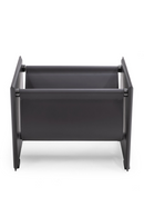 Gray Saddle Leather Magazine Rack | OROA Modern Uriah | Oroatrade.com