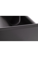 Gray Saddle Leather Magazine Rack | OROA Modern Uriah | Oroatrade.com