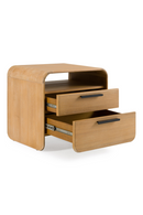 Natural Acacia Nightstand | OROA Modern Dresden | Oroatrade.com