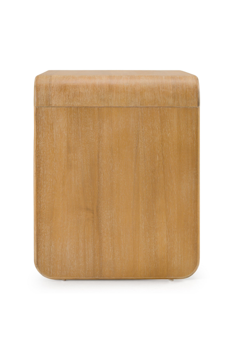 Natural Acacia Nightstand | OROA Modern Dresden | Oroatrade.com