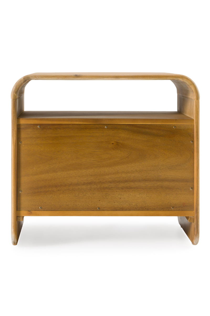 Natural Acacia Nightstand | OROA Modern Dresden | Oroatrade.com