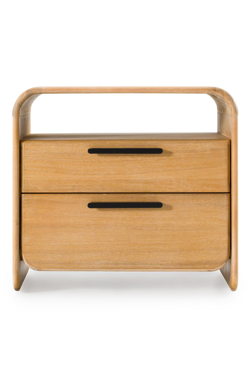 Natural Acacia Nightstand | OROA Modern Dresden | Oroatrade.com