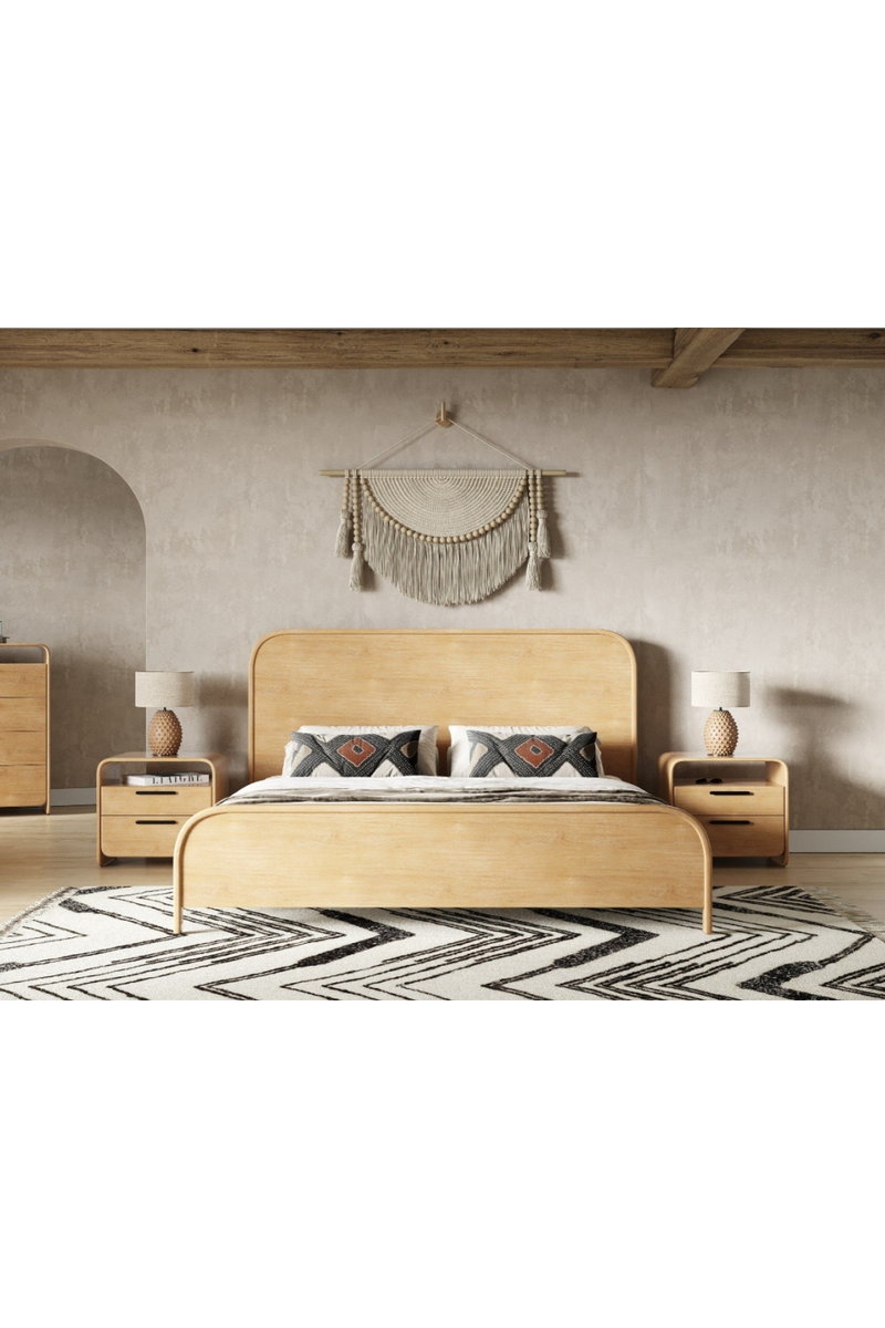 Natural Acacia Bed | OROA Modern Dresden | Oroatrade.com